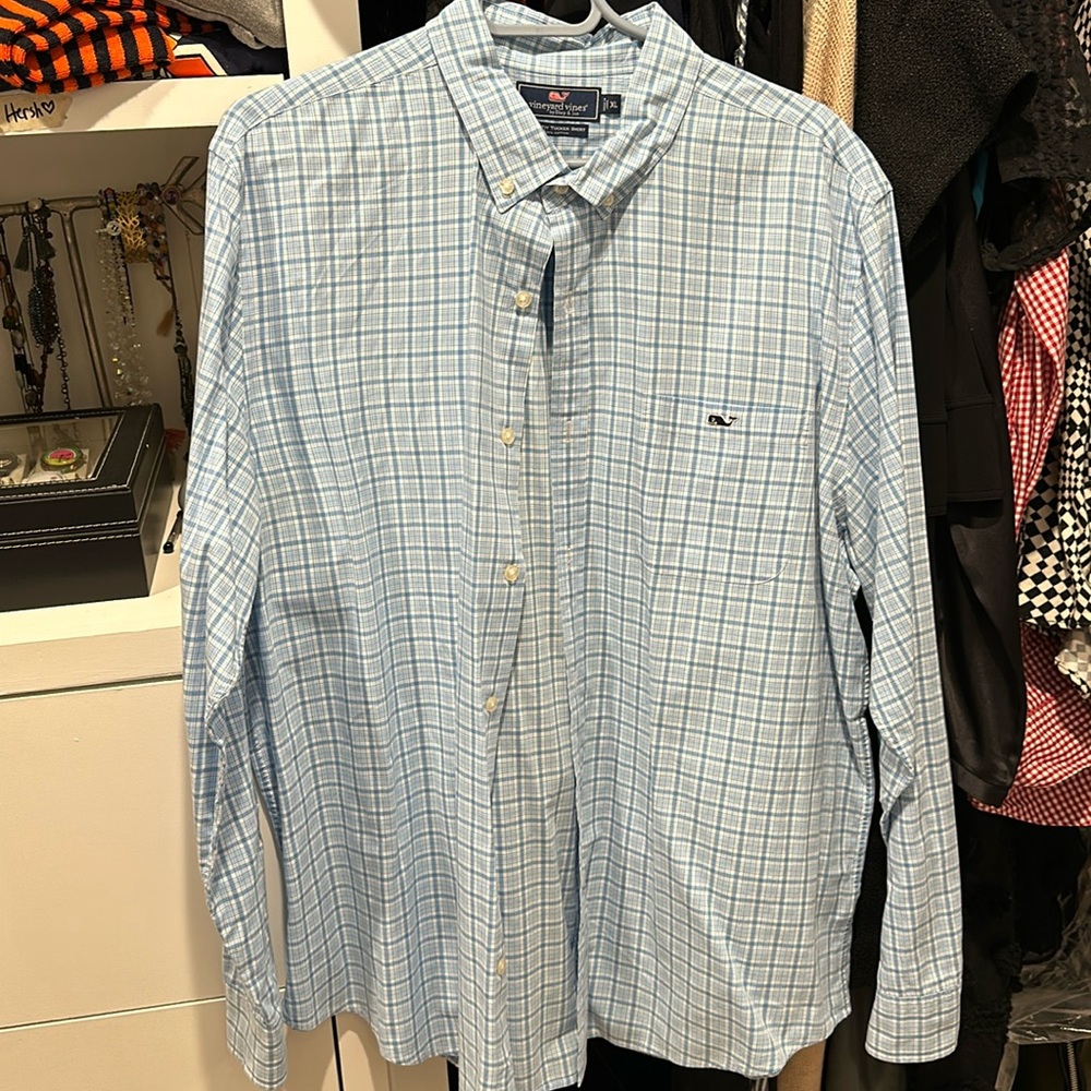Vineyard Vines XL Slim Fit Tucker Shirt